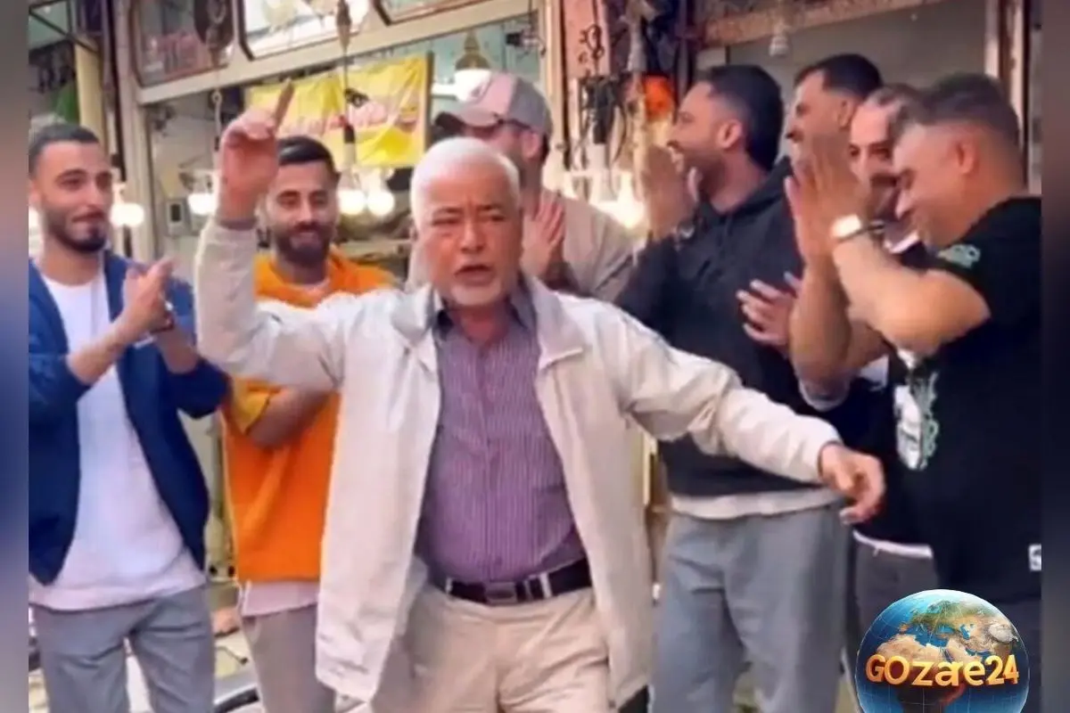 حضور پرشور صادق بوقی پیرمرد خواننده رشتی در کنسرت بهنام بانی و استقبال بی‌نظیر مردم از هنرمند مسن