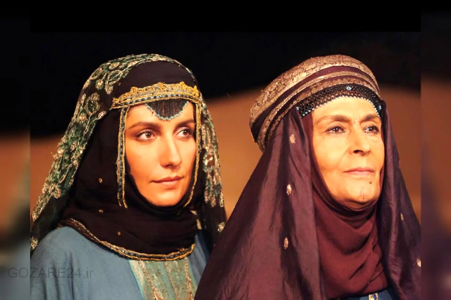 عکسی که خانم فریبا کوثری در کنار زنده یاد ژاله علو منتشر کرد و متنی زیبا در مورد خداحافظی نوشت / عکس مربوط به مختارنامه