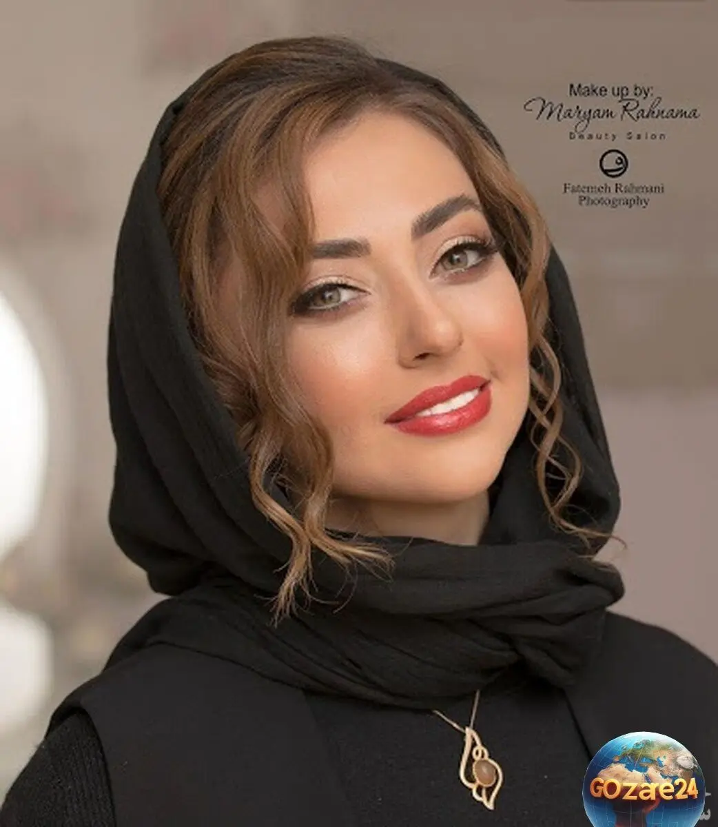 نفیسه روشن با استایل عربی و چادر در پیاده‌روی اربعین نجف-کربلا + سنگ‌دوزی محشر آستین‌ها