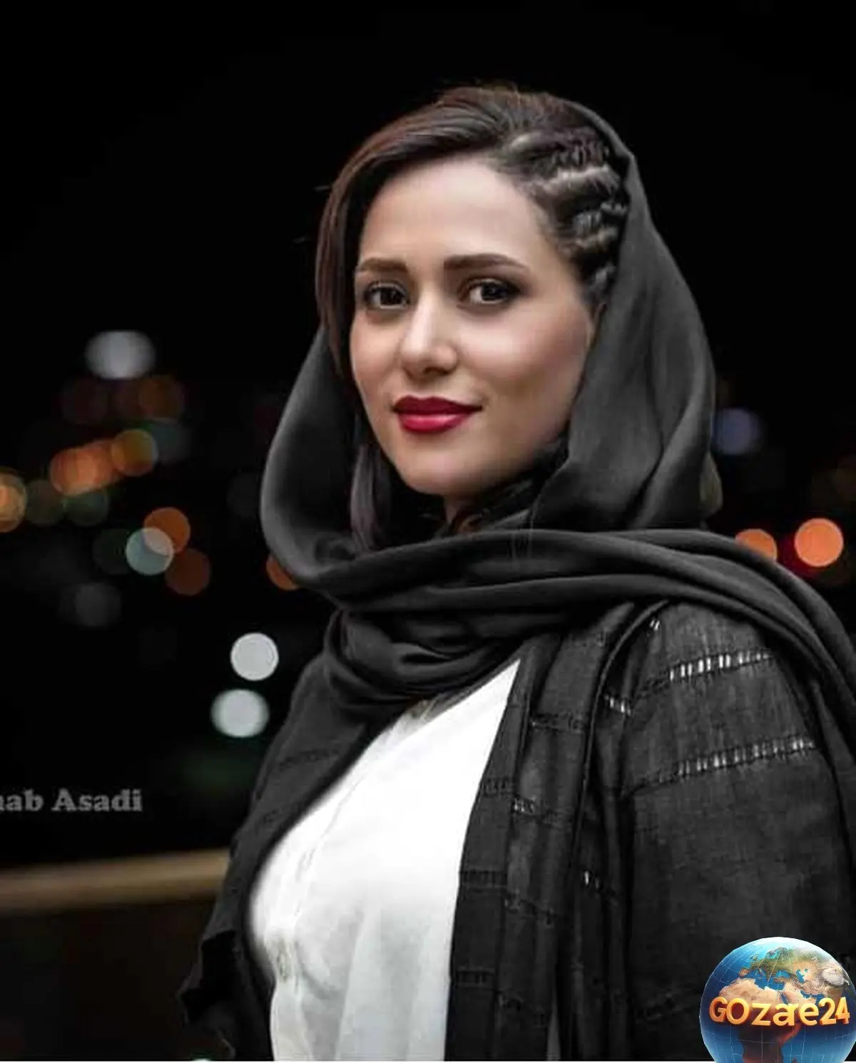 استایل شیک و خاص پریناز ایزدیار با پیراهن مخملی آبی و وست، عکس‌های جدید در اینستاگرام