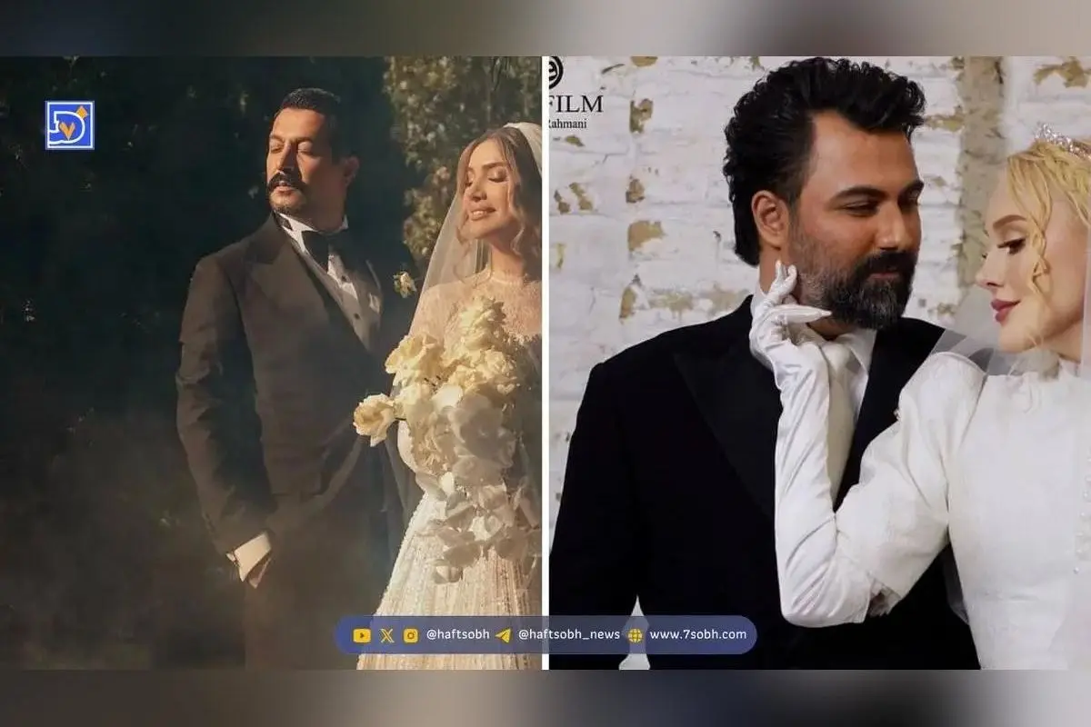 عکس‌های جذاب از دوران مجردی ستاره‌های سینما ایران؛ متین ستوده و آرام جعفری در جوانی