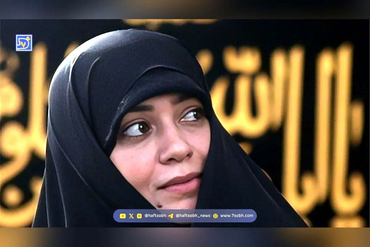 الهام چرخنده در غم از دست دادن پدر برقکار هیئت عزاداری امام حسین + عکس