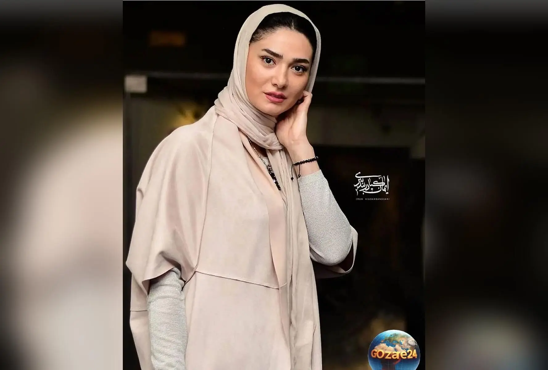 عکس: استایل کژوال مینا وحید بازیگر 8 پا با کیف سینمایی و هارمونی کامل در استایل و اکسسوری