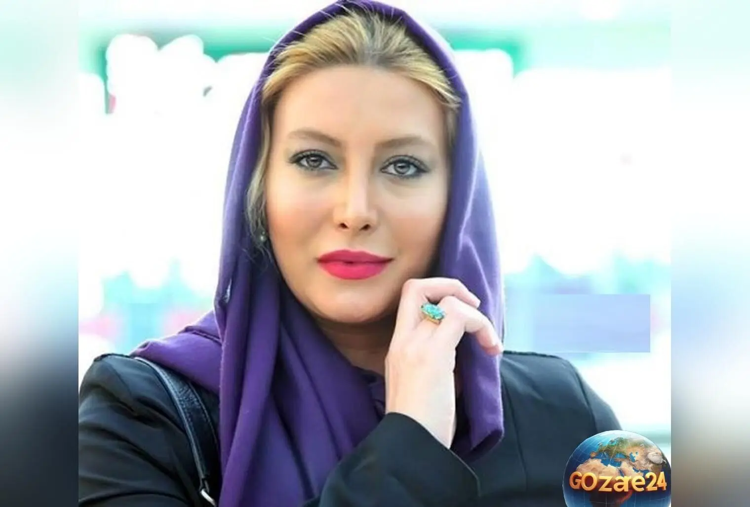 استایل پلنگی شیک فریبا نادری با لبخند ملیح در جدیدترین عکس اینستاگرام