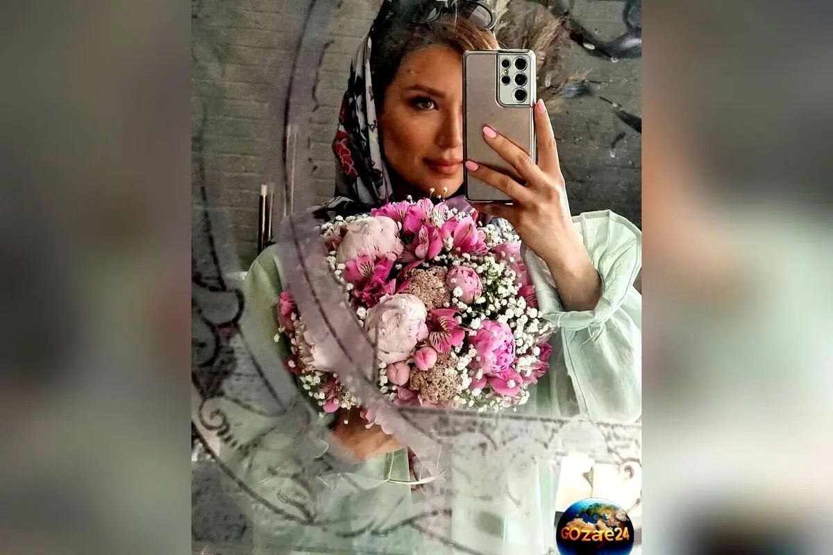 مینا مختاری و همسر شاهرخ استخری در مهمانی لوکس و باکلاس با میز شیک و دیدنی+ عکس