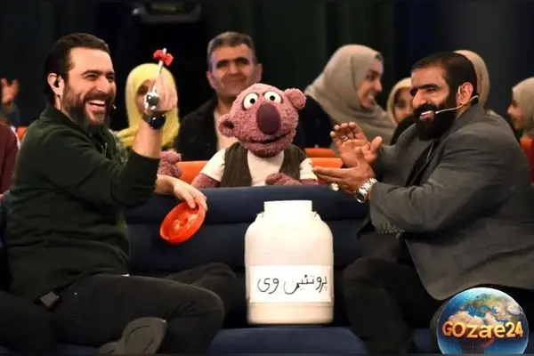 جناب خان با اجرای ترانه‌ای بامزه و شوخی‌های خاص، هادی چوپان را به شدت تحت تاثیر قرار داد!