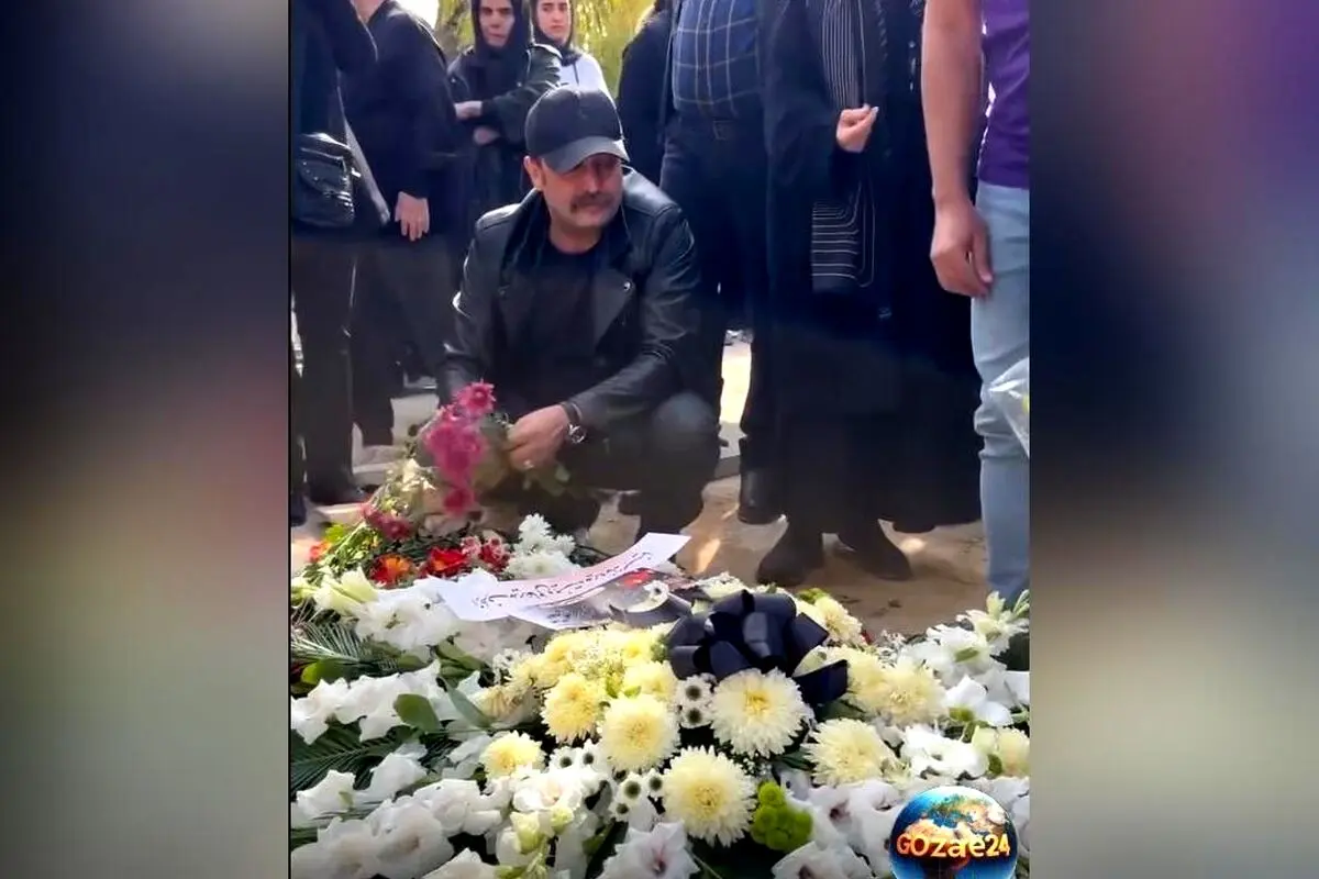 حضور پرشور هنرمندان در مراسم وداع با همایون ارشادی؛ گریه‌های جگرسوز مصطفی زمانی و تصاویر دیدنی در فضای مجازی