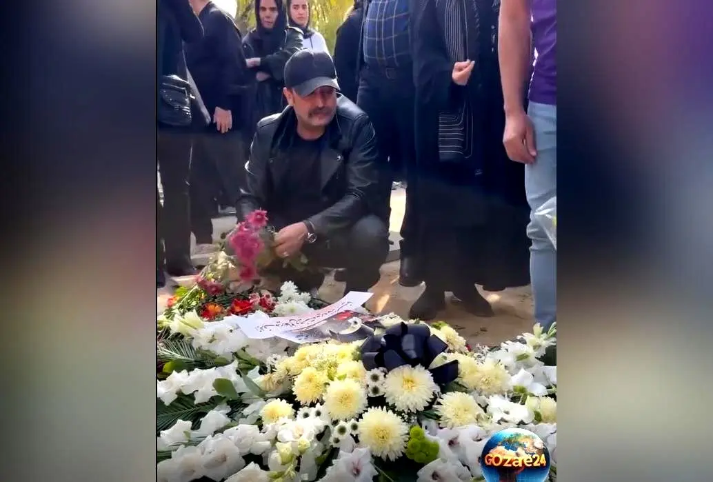 حضور پرشور هنرمندان در مراسم وداع با همایون ارشادی؛ گریه‌های جگرسوز مصطفی زمانی و تصاویر دیدنی در فضای مجازی