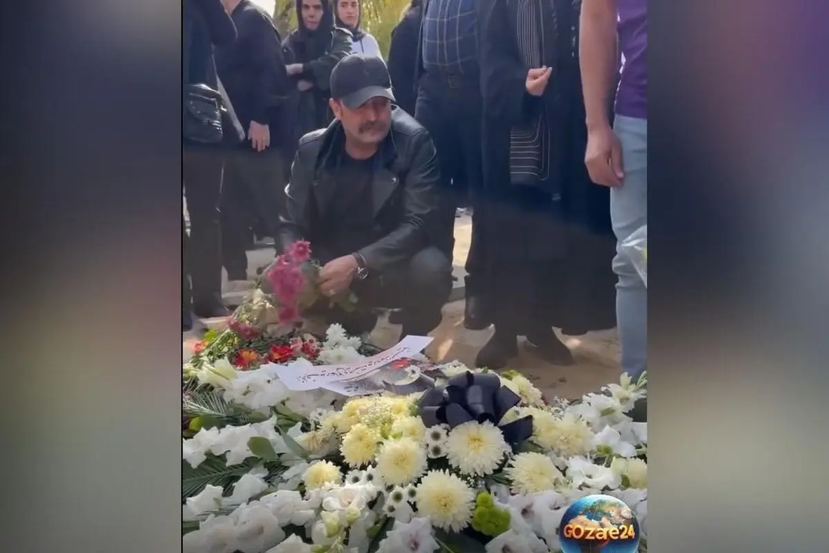 حضور پرشور هنرمندان در مراسم وداع با همایون ارشادی؛ گریه‌های جگرسوز مصطفی زمانی و تصاویر دیدنی در فضای مجازی