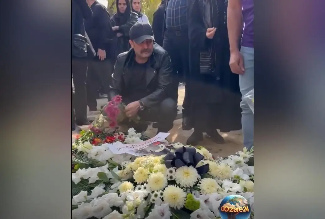 حضور پرشور هنرمندان در مراسم وداع با همایون ارشادی؛ گریه‌های جگرسوز مصطفی زمانی و تصاویر دیدنی در فضای مجازی