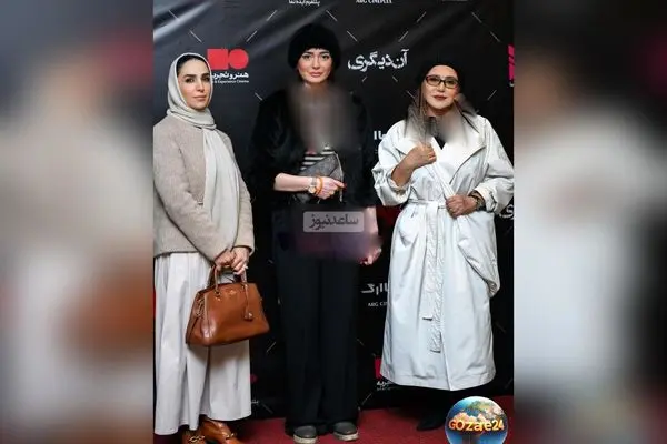 تیپ و استایل هنرمندان در اکران فیلم «آن دیگری»؛ از پالتو پوست مینا وحید تا استایل کلاسیک سوگل طهماسبی