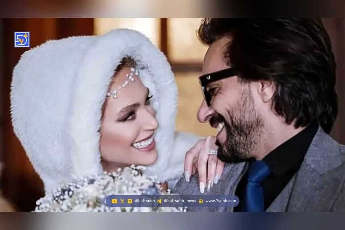 تصاویر نادر و جذاب از مراسم عروسی نگین معتضدی و امین امانی در سال ۱۳۹۹