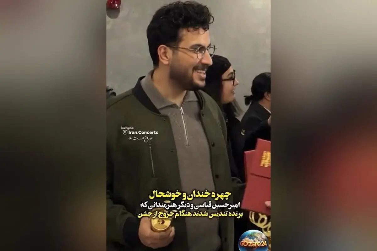 لحظات هیجان‌انگیز برندگان جشن حافظ 1404 پس از دریافت جایزه + ویدیو و تصاویر اختصاصی