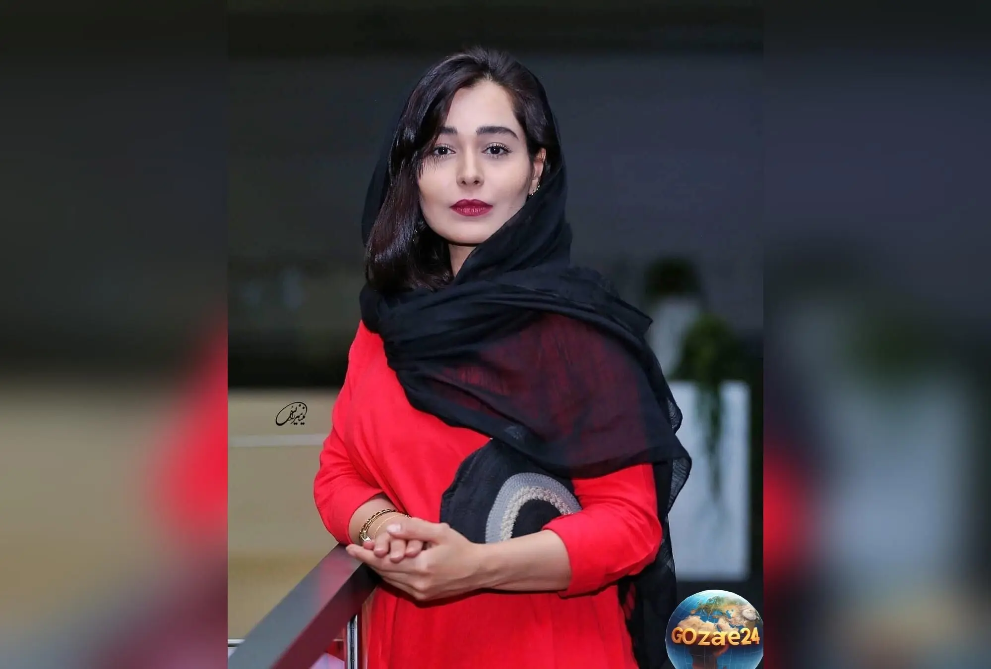 سانیا سالاری در خانه لوکس با ویو بی‌نظیر تهران؛ لحظه‌ای آرامش در تراس لاکچری