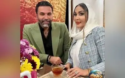 تصویر خانه لوکس علیرضا نیکبخت و همسرش مونا خانوم در روز برفی + ویدیو منظره فوق‌العاده