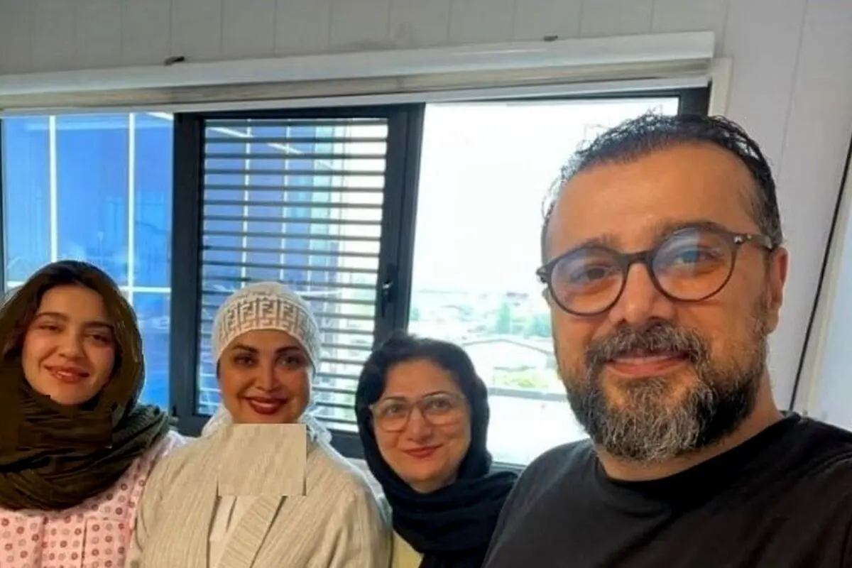 عکس جدید و دلنشین از چهره بامزه فرزند مونا کرمی و سپند امیرسلیمانی در کنار پیام عاشقانه مادر