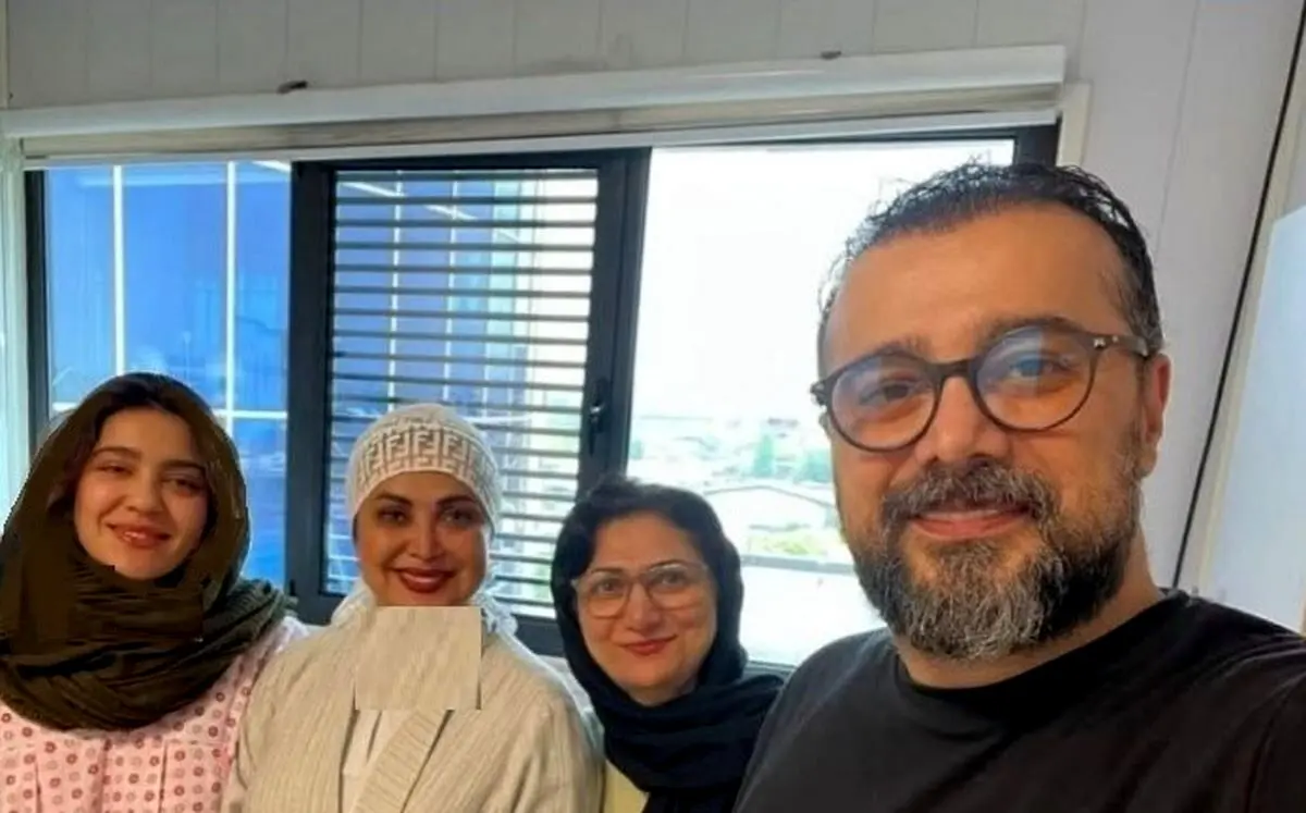 عکس جدید و دلنشین از چهره بامزه فرزند مونا کرمی و سپند امیرسلیمانی در کنار پیام عاشقانه مادر