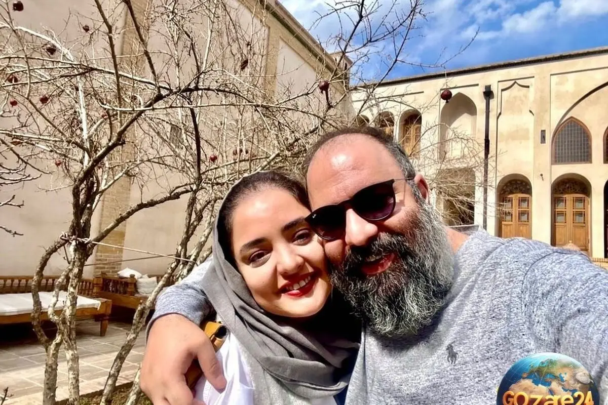 نرگس محمدی با سبک خاص در پخت تهچین برای همسرش + ویدیو و عکسهای آشپزی جذاب
