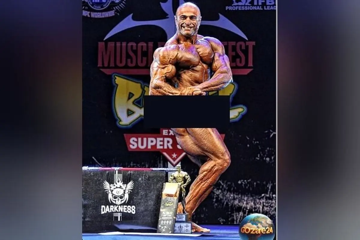 جعفر غفارنژاد، رقیب بابلسری هادی چوپان، در حسرت حضور در مستر المپیا و فرصت نمایش عضلاتش