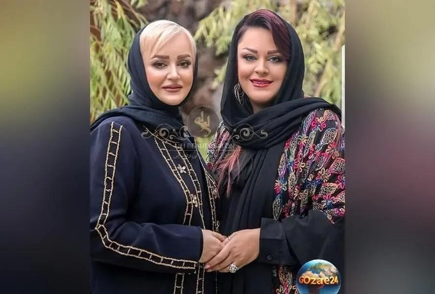 عکس دیدنی از دیدار نعیمه نظام‌دوست با عمو پورنگ و خانواده‌اش در خانه داریوش فرضیایی