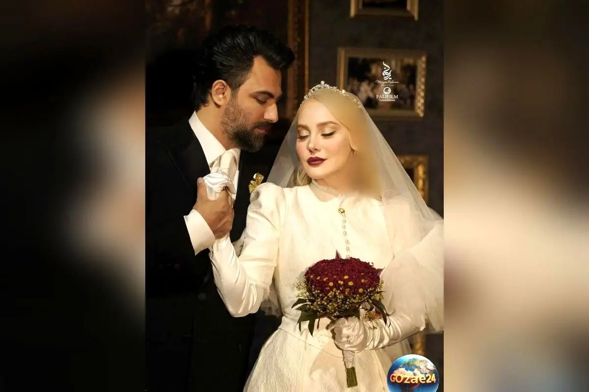 عکس‌ها و جزئیات مراسم عروسی مجلل آرام جعفری و بابک انصاری؛ استایل‌های اعیانی بازیگران ایرانی در جشن ازدواج پرحاشیه