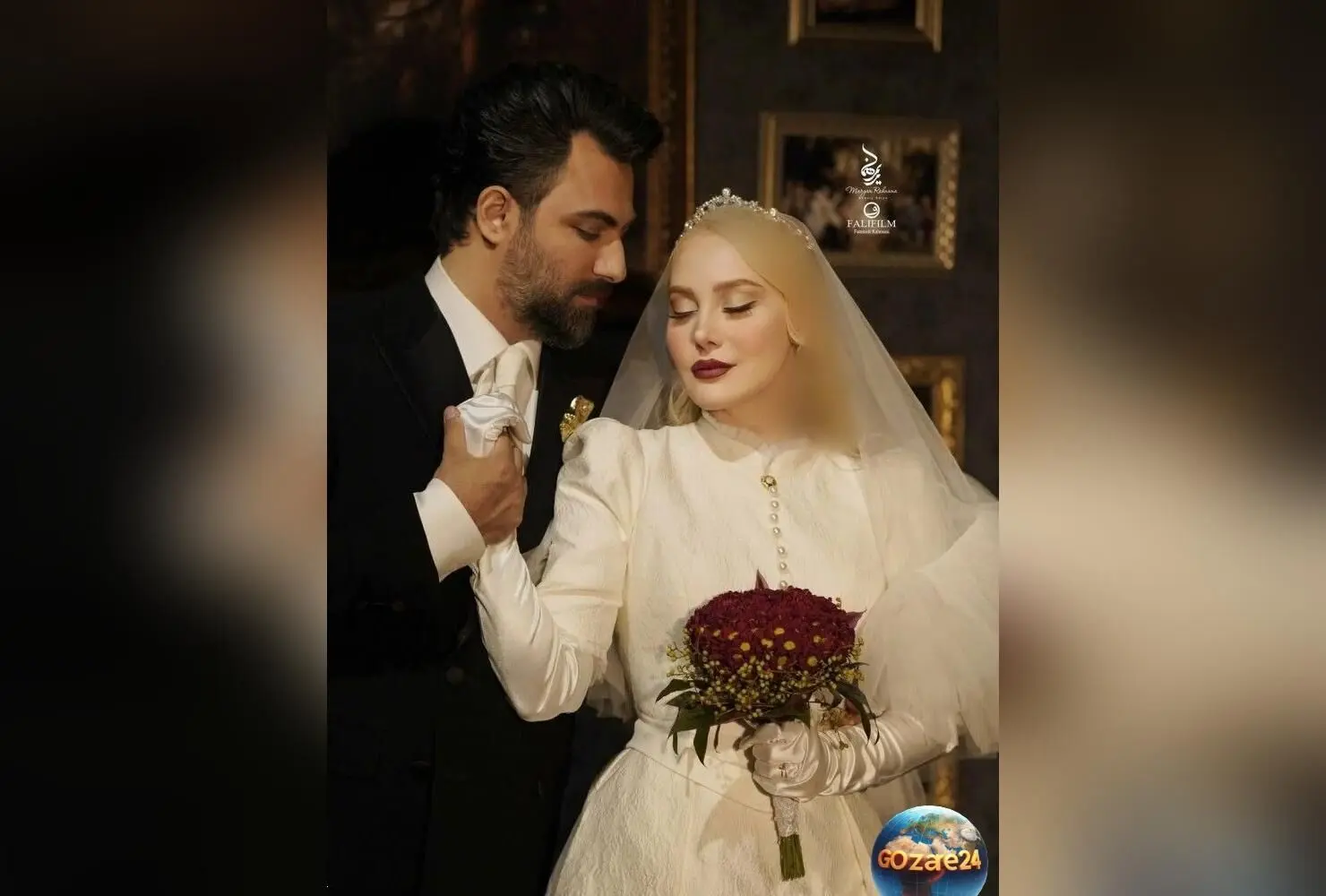 عکس‌ها و جزئیات مراسم عروسی مجلل آرام جعفری و بابک انصاری؛ استایل‌های اعیانی بازیگران ایرانی در جشن ازدواج پرحاشیه