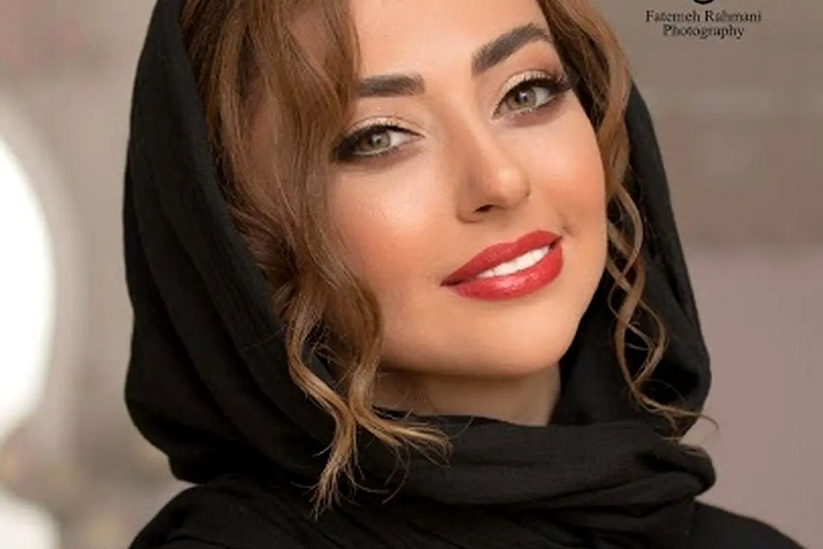 مدلینگ جذاب و متفاوت نفیسه روشن با کوهی از گل رز بر سر در جدیدترین عکس فشن