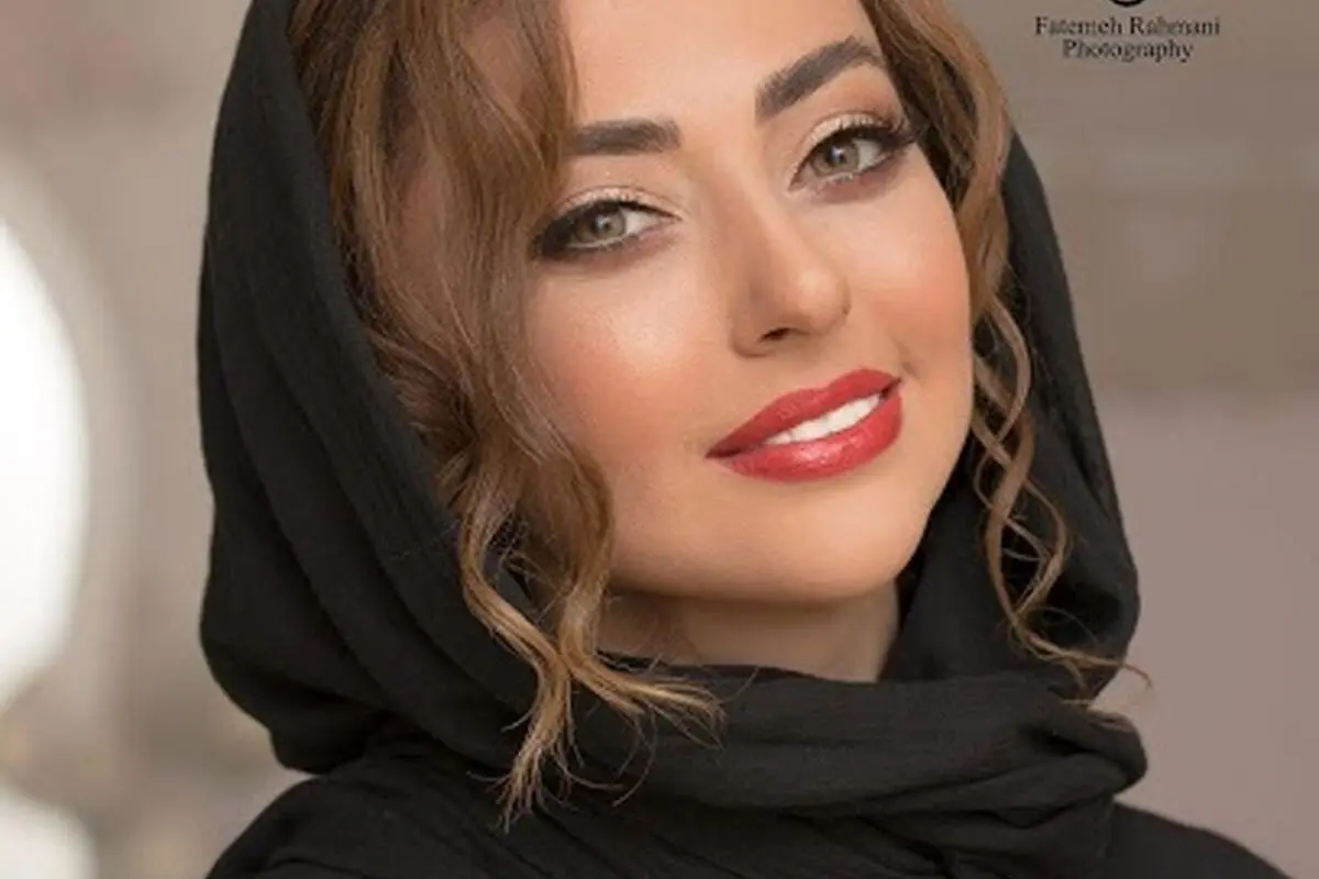 مدلینگ جذاب و متفاوت نفیسه روشن با کوهی از گل رز بر سر در جدیدترین عکس فشن