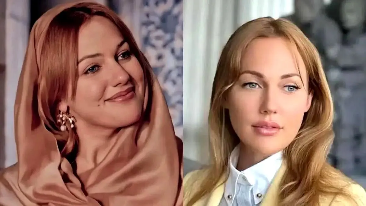 مریم اوزرلی، بازیگر خرم سلطان، جشن تولد ۴۲ سالگی خود را با تم طلایی و لوکس برگزار کرد