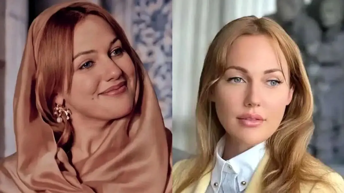 مریم اوزرلی، بازیگر خرم سلطان، جشن تولد ۴۲ سالگی خود را با تم طلایی و لوکس برگزار کرد