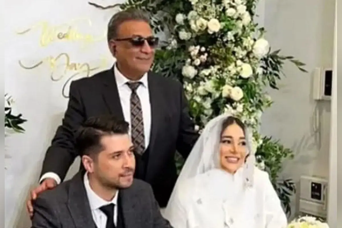 عکس‌های لوکس و دیدنی از جشن عروسی مجلل و شاهانه عرفان اکبری با حضور پدر بازیگرش عبدالرضا اکبری و همسرش پریا جباری