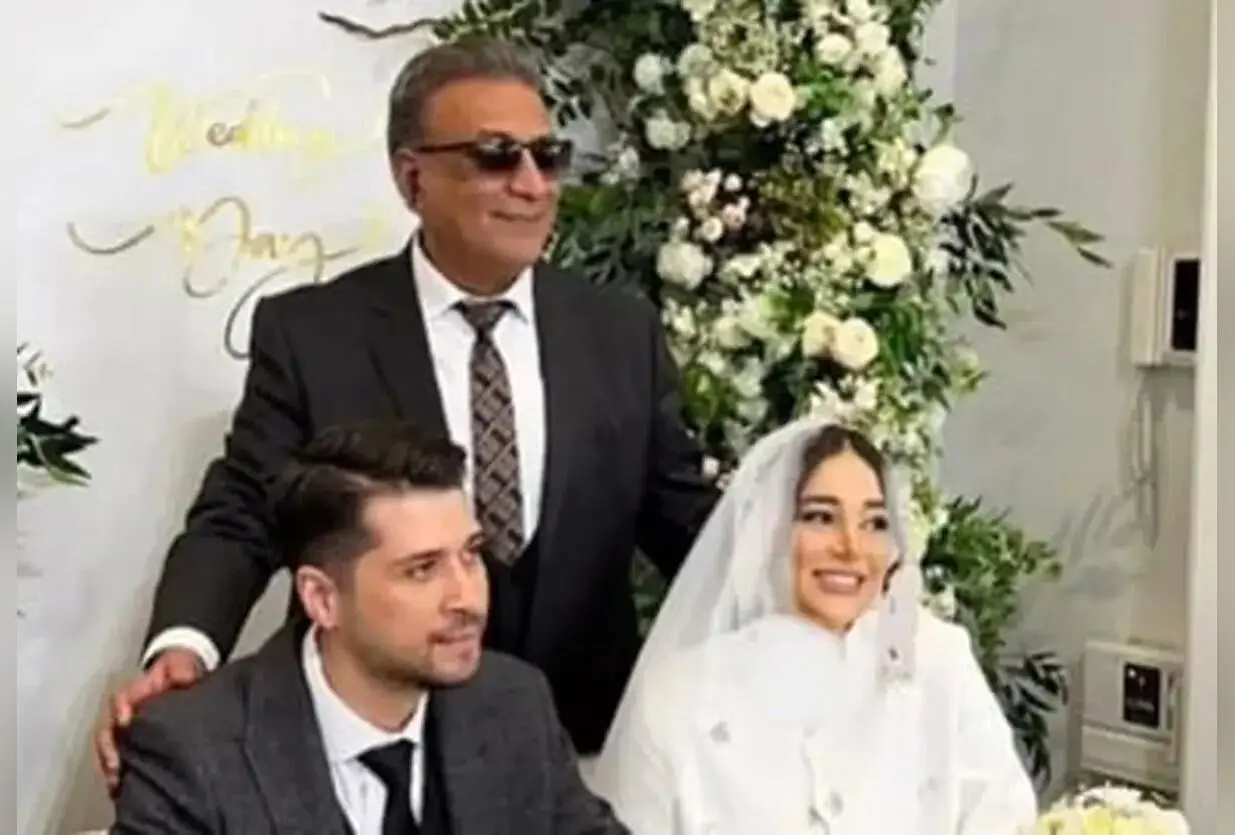 عکس‌های لوکس و دیدنی از جشن عروسی مجلل و شاهانه عرفان اکبری با حضور پدر بازیگرش عبدالرضا اکبری و همسرش پریا جباری