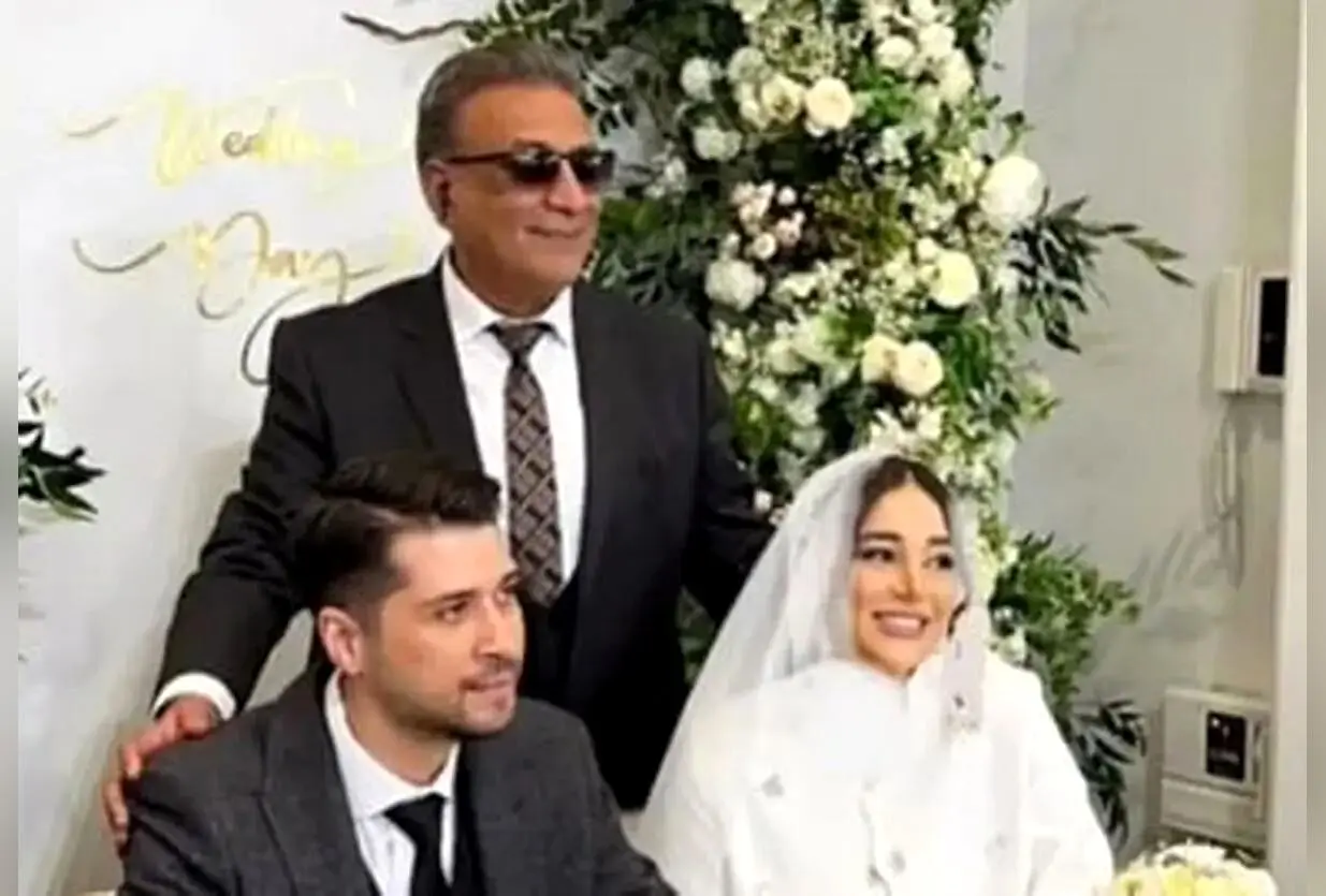 عکس‌های لوکس و دیدنی از جشن عروسی مجلل و شاهانه عرفان اکبری با حضور پدر بازیگرش عبدالرضا اکبری و همسرش پریا جباری