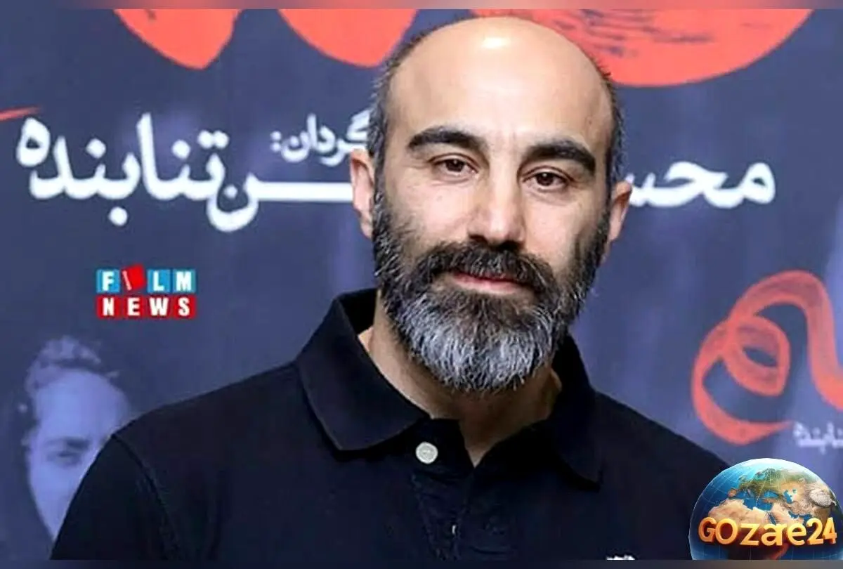 محسن تنابنده در روز پدر، تبدیل به مدل زنده نقاشی پسرش شد + عکس و جزئیات