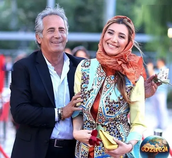 تصویری خاطره‌انگیز از شهلا ریاحی و مجید مظفری در پشت صحنه فیلم گل مریم ۱۳۶۶