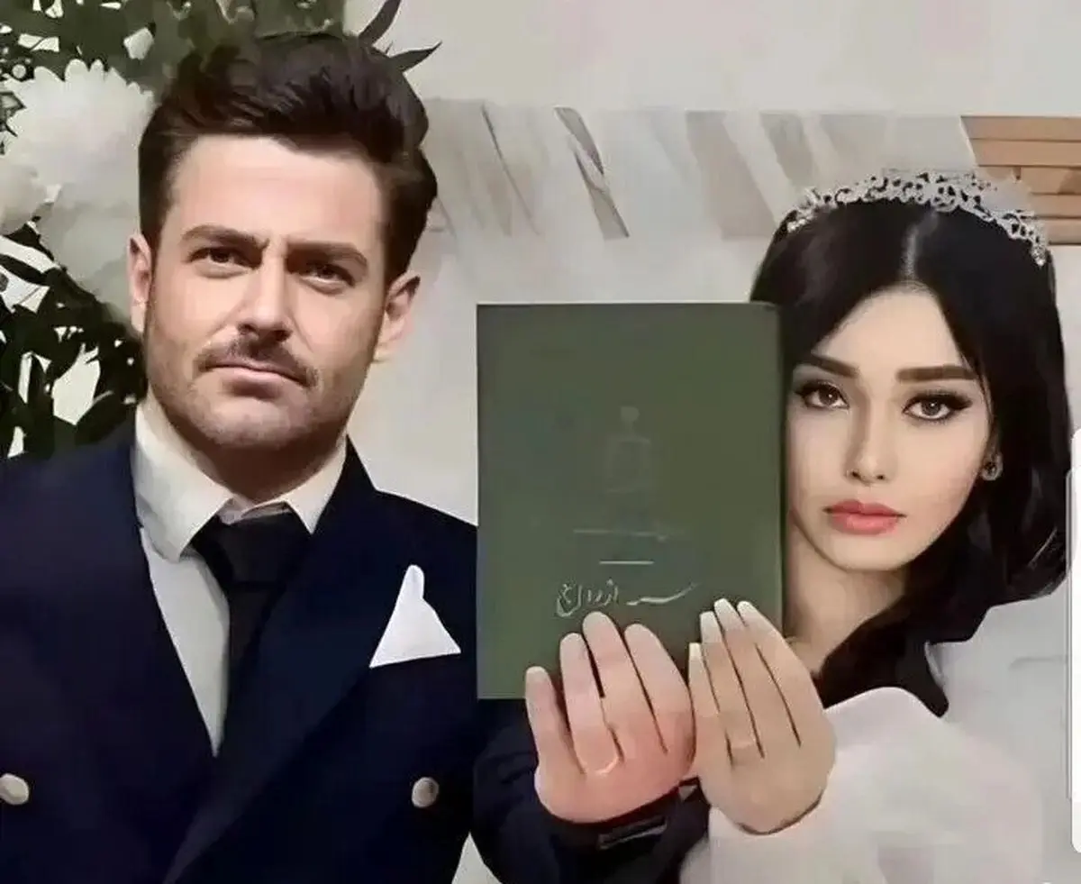 تصاویر کارت عروسی شیک محمدرضا گلزار و همسرش آیسان آقاخانی + جزئیات و بیوگرافی خواندنی
