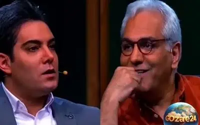 مصاحبه خنده‌دار مهران مدیری و امیرعلی نبویان درباره عصبانیت و لحظات بامزه در برنامه "دورهمی"