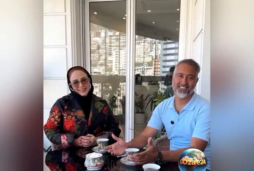 تصاویر و جزییات چیدمان لوکس منزل بهنوش بختیاری؛ از مبلمان سلطنتی منبت‌کاری تا بالکن شیشه‌ای مجلل