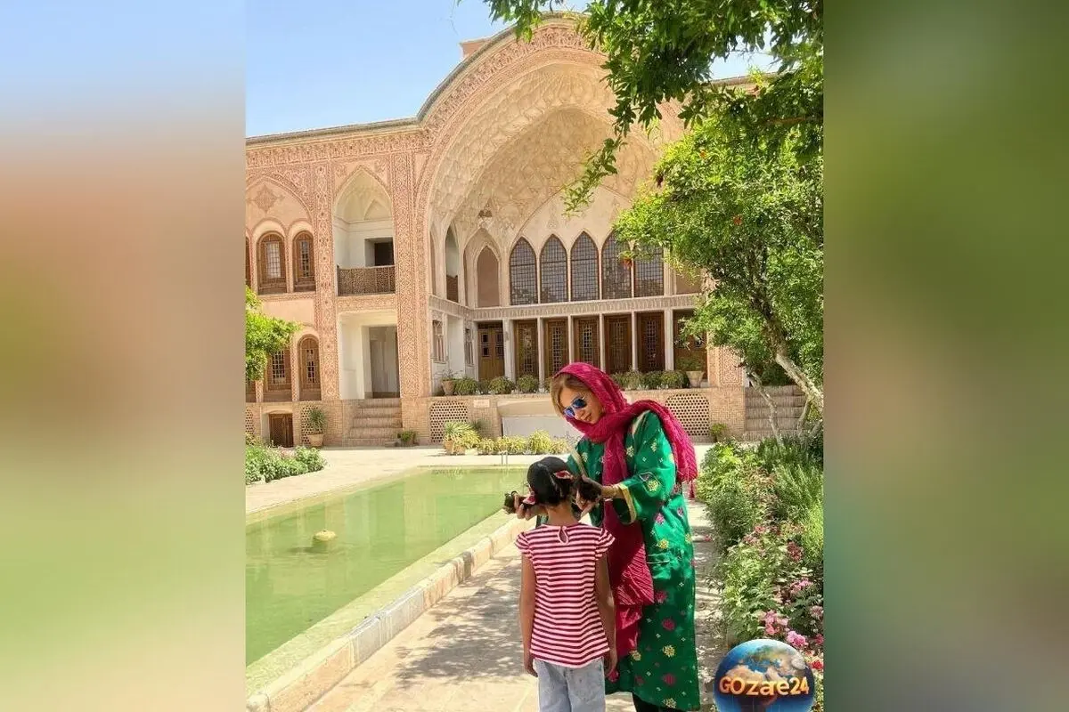 تولد 8 سالگی دختر شبنم قلی‌خانی با جشن مجلل، کیک خاص و تزئینات قلبی | عکس‌های جشن شانا خانوم
