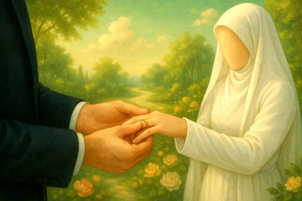 متن تبریک ازدواج به زوج‌های جوان با الهام از پیوند حضرت علی (ع) و حضرت فاطمه (س)
