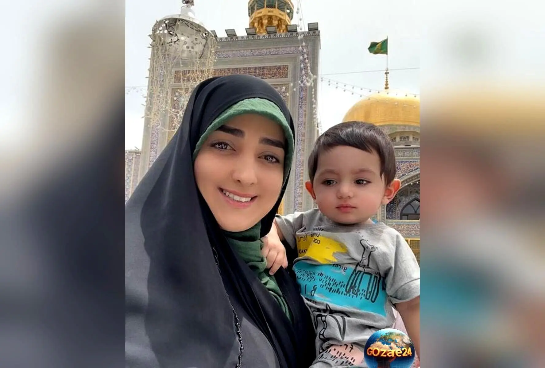 تصویر بامزه و رنگارنگ وان حمام ستاره سادات قطبی؛ حرکت جالب خانم مجری برای سرگرم کردن پسرش در ویدیوی جدید