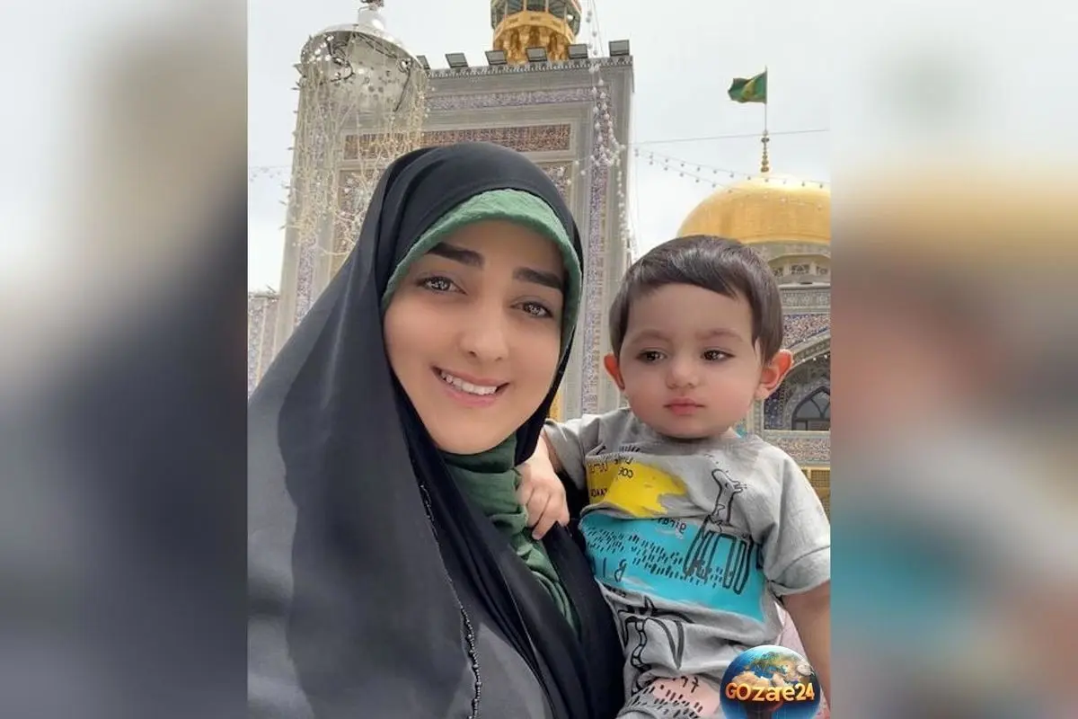 تصویر بامزه و رنگارنگ وان حمام ستاره سادات قطبی؛ حرکت جالب خانم مجری برای سرگرم کردن پسرش در ویدیوی جدید