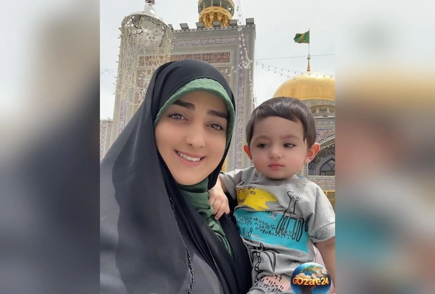 تصویر بامزه و رنگارنگ وان حمام ستاره سادات قطبی؛ حرکت جالب خانم مجری برای سرگرم کردن پسرش در ویدیوی جدید