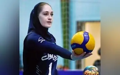 امضای هنرمندانه و زیبا توسط کاپیتان تیم ملی والیبال بانوان آیتک سلامت + عکس