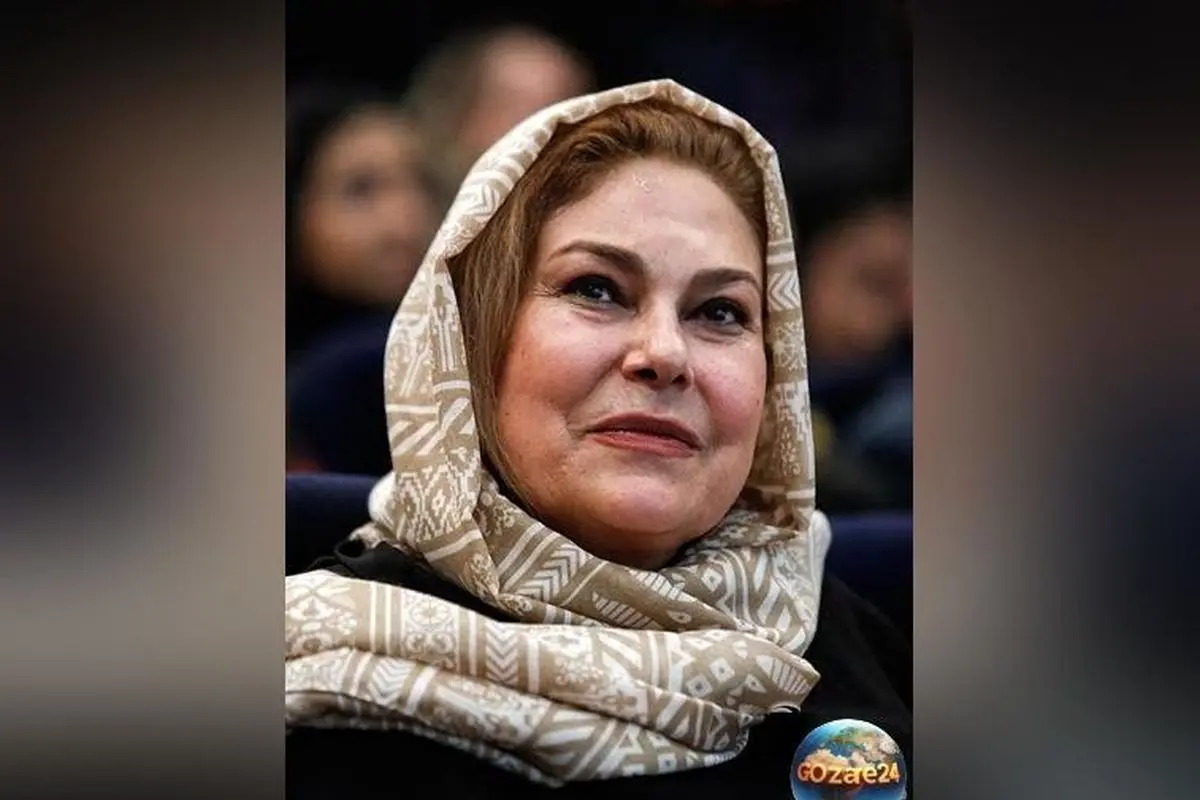 تصویر کیک تولد بزرگ و 2 طبقه مهرانه مهین ترابی در کنار همکارانش؛ جشن تولد متفاوت و بینظیر بازیگر محبوب