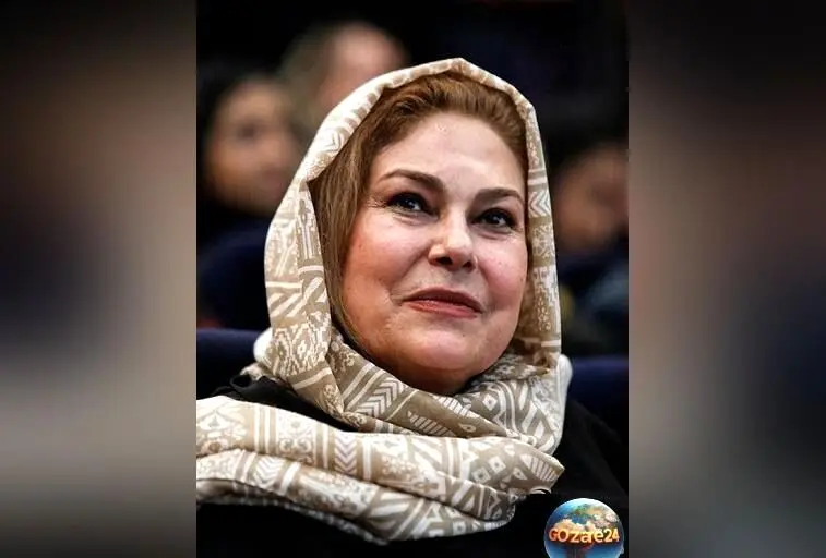 تصویر کیک تولد بزرگ و 2 طبقه مهرانه مهین ترابی در کنار همکارانش؛ جشن تولد متفاوت و بی‌نظیر بازیگر محبوب
