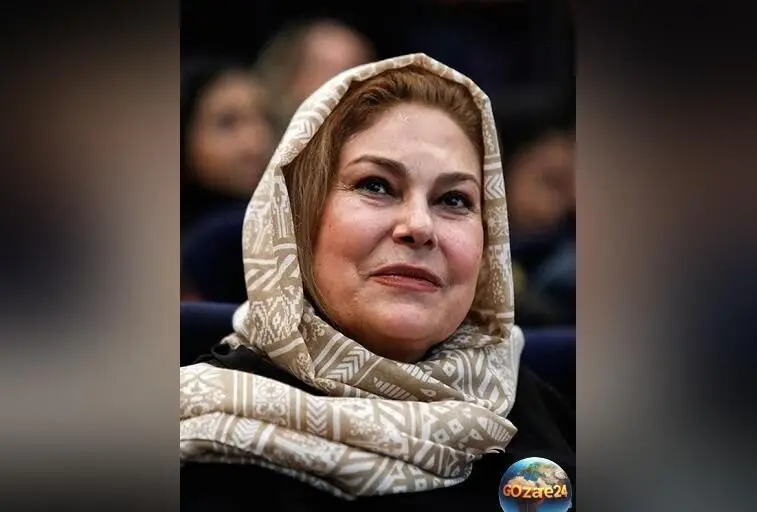 تصویر کیک تولد بزرگ و 2 طبقه مهرانه مهین ترابی در کنار همکارانش؛ جشن تولد متفاوت و بی‌نظیر بازیگر محبوب