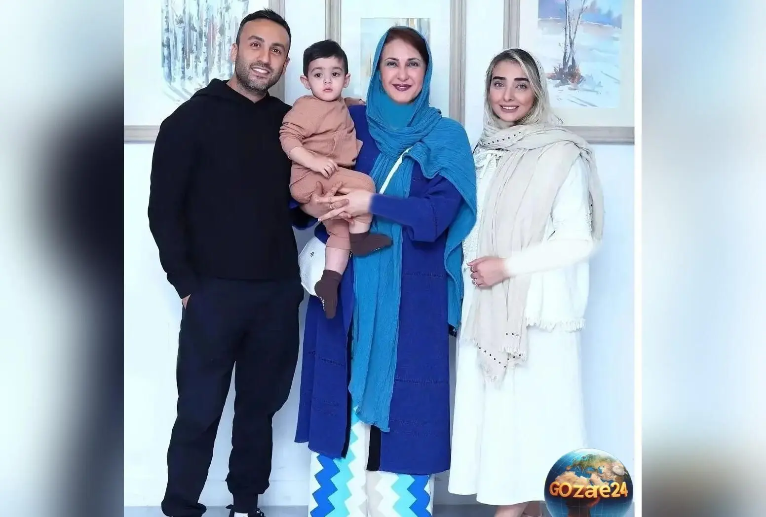 عکس متفاوت و دیدنی دریا مرادی‌دشت با استایلی خاص و جذاب در صفحه اینستاگرام