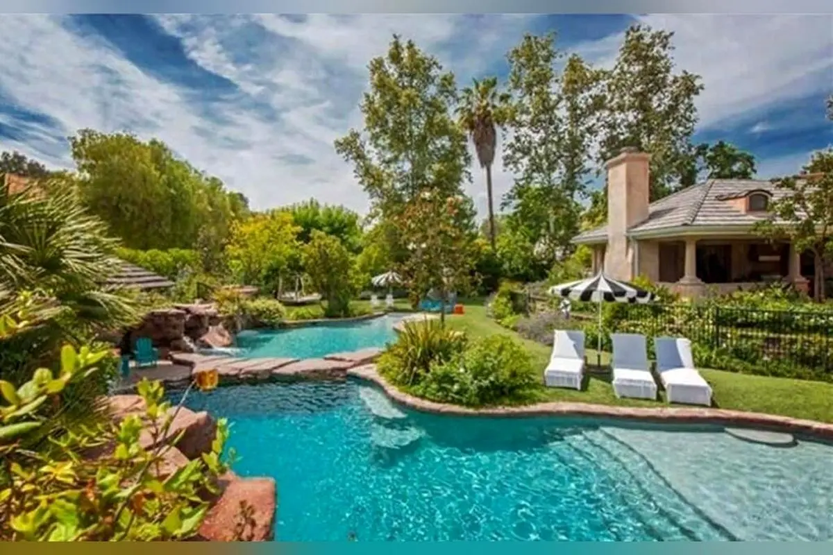 تصاویر و جزییات دکوراسیون لوکس قصر آنجلینا جولی پس از جدایی از برد پیت