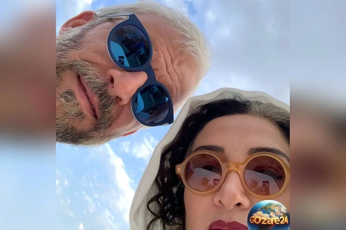 پانته آ پناهی‌ها و کاظم سیاحی در ساحل رضوانشهر؛ عکس جدید و یادگاری هنرمندان ایرانی